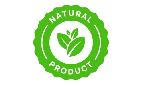 PrimeBiome 100 percent natural non-GMO formula badge